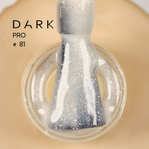 DARK PRO base 81 milky with shimmer 15 ml - Фото №2