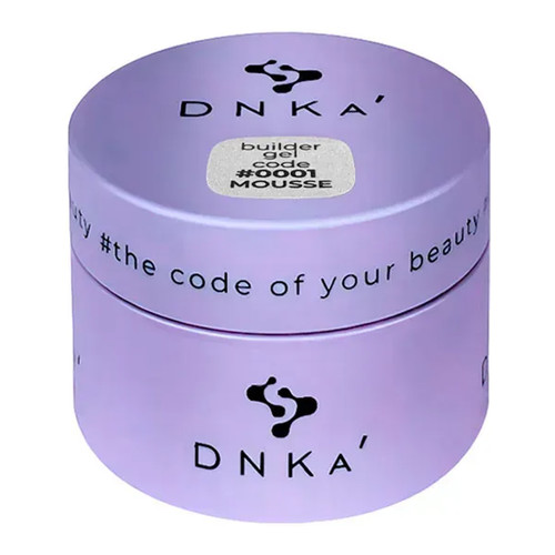 Гель для ногтей DNKa Builder Gel Mousse 0001 прозрачный 30 мл