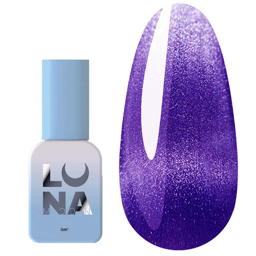 Gel polish LUNA Color Cat Eye 255 blue, purple 8 ml (047-4120-1233)