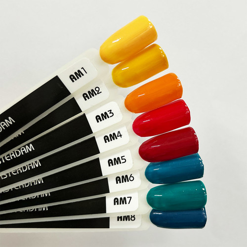 Gel polish PALU Amsterdam AM5 brown-burgundy 11 ml - Фото №7