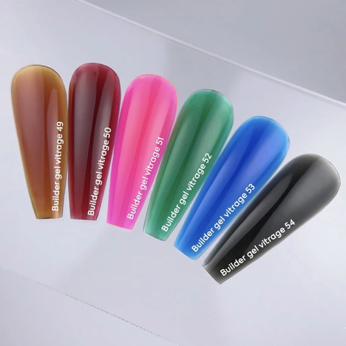 Builder Gel NAILSOFTHEDAY 049 Vitrage Caramel 15 ml - Фото №5