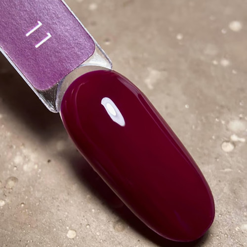 Gel polish DARK New collection 011 red grapes 10 ml - Фото №4