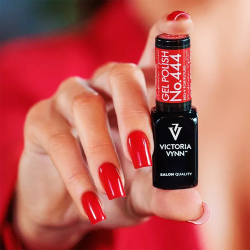 Lakier hybrydowy Victoria Vynn 444 Red-y for Future, 8ml - Фото №3