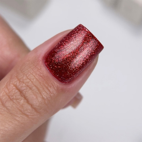 NAILSOFTHEDAY Cat Eye Gel Polish 06 red 6 ml - Фото №3