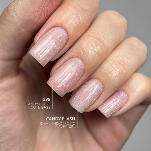 Żel budujący Slowianka CANDY FLASH COVER - ideal tixotropic 15g - Фото №4