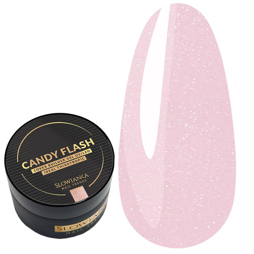 Żel budujący Slowianka CANDY FLASH COVER - ideal tixotropic 15g - Фото №1