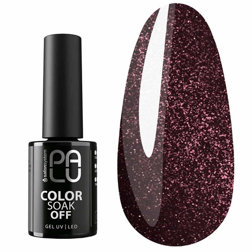 Gel polish PALU BUDAPEST BT2 deep purple cat eye 6 g - Фото №1