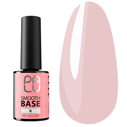 PALU SMOOTH BASE 8 natural pink 11 g - Фото №1