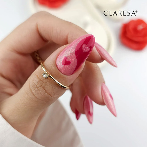 Gel polish Claresa LA LA LOVE 3 raspberry 5 g - Фото №3