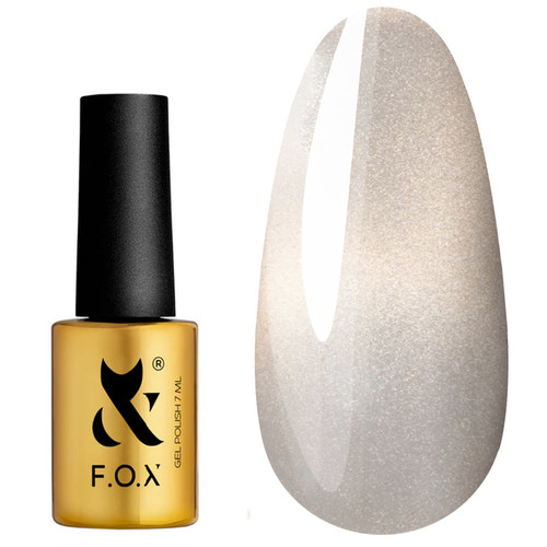 Gel polish F.O.X Cat Eye 006 gray-beige 7 ml