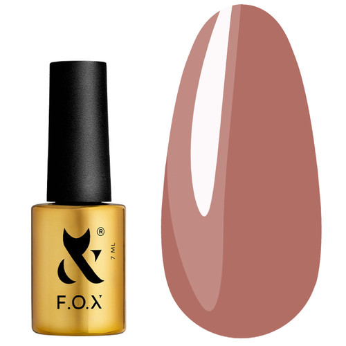 Gel-Nagellack F.O.X Mocha Mousse 104 Pastellrosa 7 ml