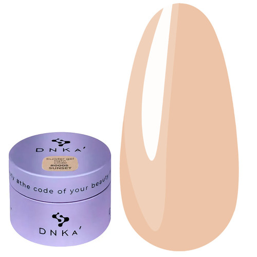 Builder Gel DNKa Light 0005 Sunset 30 ml - Фото №1