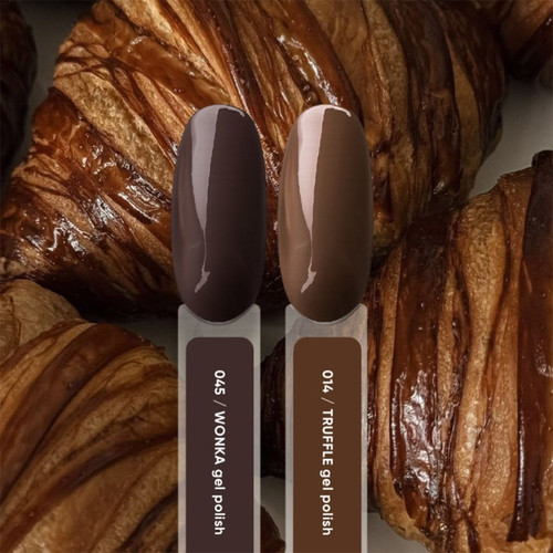 Gel polish NAILSOFTHEDAY 014 Truffle dark caramel 10 ml - Фото №4