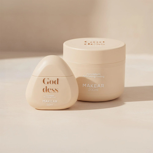 Nourishing scrub for hands and body MAKEAR Goddess 200 ml - Фото №4