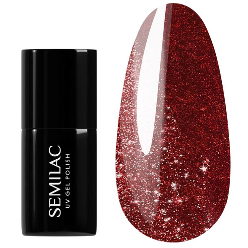 Gel-Nagellack Semilac 396 Flash and Blush 7ml - Фото №1