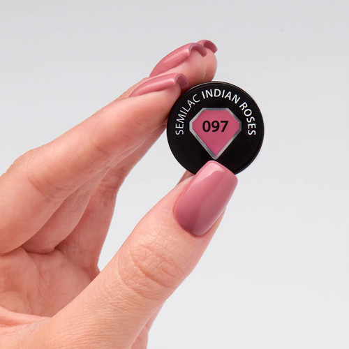 Gel-Nagellack Semilac 097 Indian Roses 7ml - Фото №2