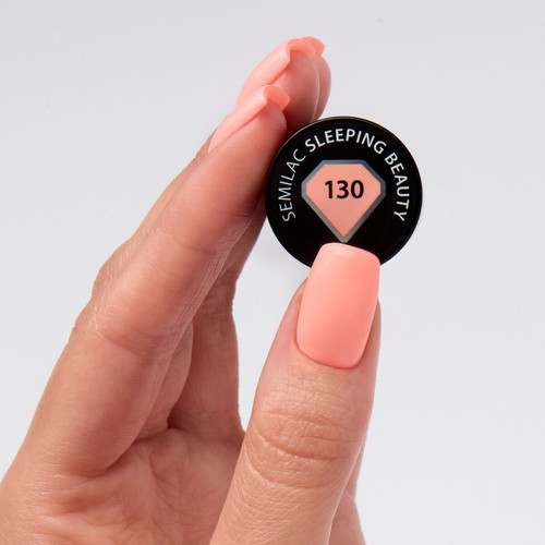 Gel-Nagellack Semilac 130 Sleeping Beauty  7ml - Фото №2