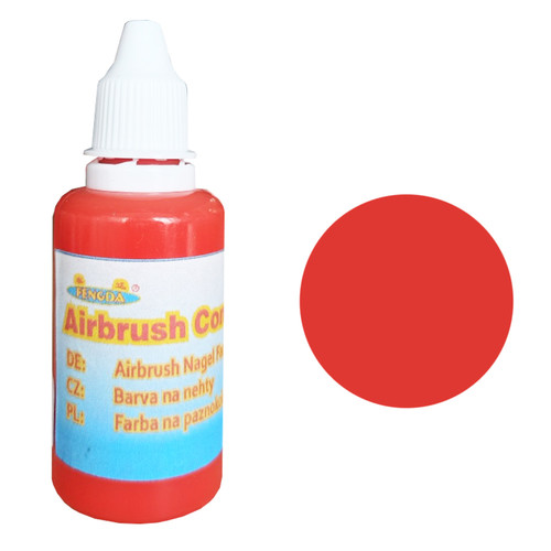 Fengda Airbrushfarbe leuchtend rot 30 ml