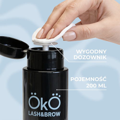 OKO Schwarze 200-ml-Pumpflasche - Фото №2