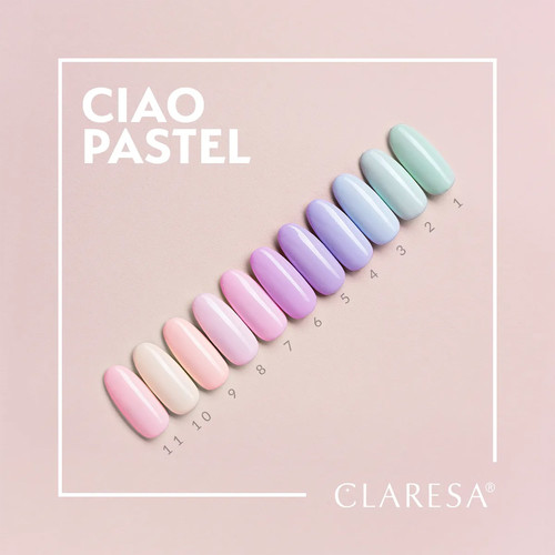 Gel polish Claresa Ciao,Pastel! 7 pastel pink 5 ml - Фото №3