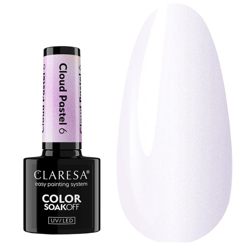 Gel-Nagellack Claresa Cloud Pastel 6, 5 ml - Фото №1