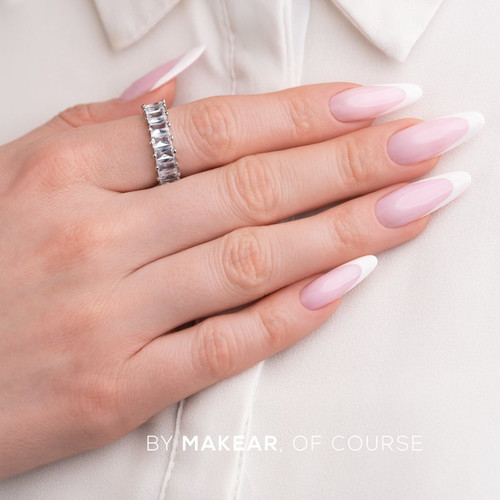 Гель-краска Makear French Manicure Gel FG01 White 5 мл - Фото №5