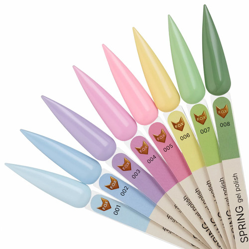 Gel-Nagellack FOX Spring 2026 005 Rosa 7ml - Фото №3