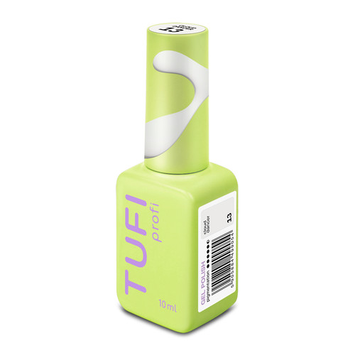 Gel-Nagellack TUFI profi PANTONE 13 Cloud Dancer Milky Gray 10 ml (0331525) - Фото №4
