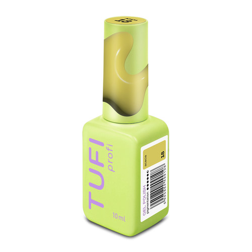 Gel-Nagellack TUFI Profi PANTONE 18 Akaziengelbgrün 10 ml (0331530) - Фото №4