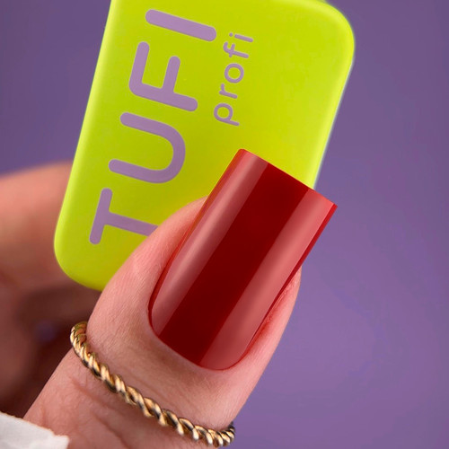 Gel-Nagellack TUFI Profi PANTONE 20 Lava Falls Rotbraun 10 ml (0331532) - Фото №5