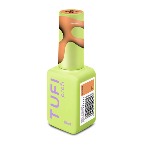 Gel-Nagellack TUFI profi PANTONE 23 Muskmelon Peach Orange 10 ml (0331536) - Фото №4