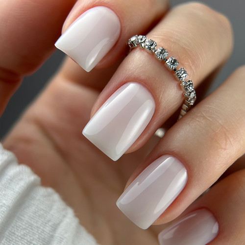 Nagelverlängerungsgel GEMELY Fast Builder Gel 02 weiss 30 ml (7704081) - Фото №2