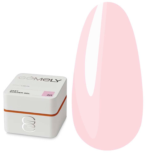 Nagelverlängerungsgel GEMELY Fast Builder Gel 14 Zartrosa 30 ml ( 7704093) - Фото №1