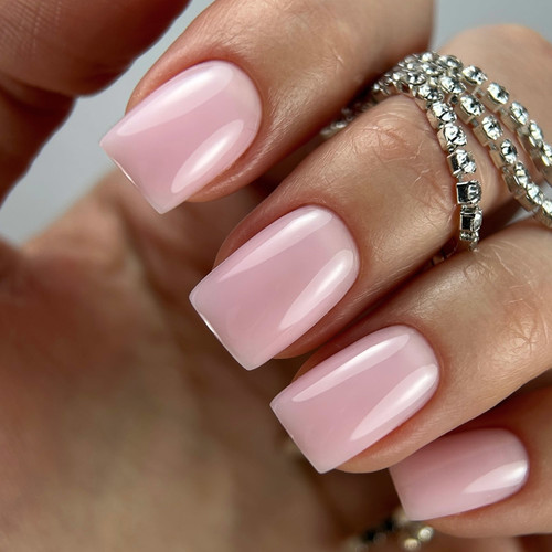 Nagelverlängerungsgel GEMELY Fast Builder Gel 15 leuchtendes Rosa 30 ml ( 7704094) - Фото №2
