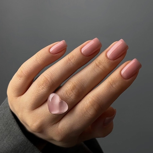 Nagelverlängerungsgel GEMELY Fast Builder Gel 21 cremiges Rosa 30 ml ( 7704100) - Фото №2