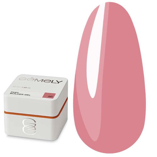 Nagelverlängerungsgel GEMELY Fast Builder Gel 21 cremiges Rosa 30 ml ( 7704100) - Фото №1