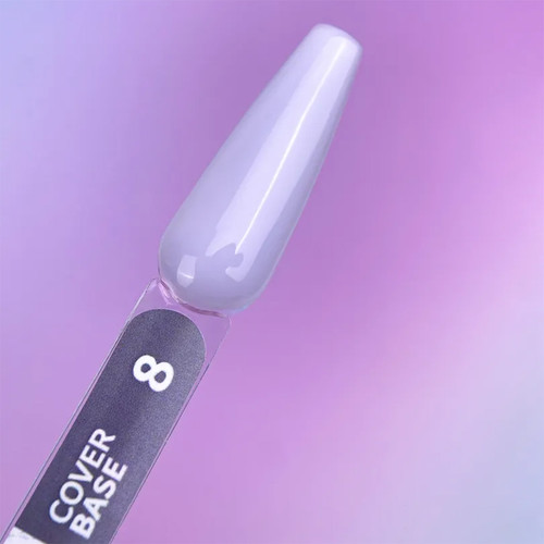YOUARECUTE Cover Base 8, Milky Lilac, 5 ml (962-3971-0969) - Фото №3