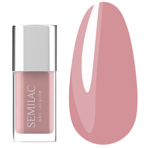 Klassischer Nagellack Semilac Nagellack 107 Nude 9 ml - Фото №1