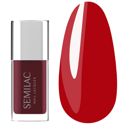 Semilac Nagellack 110 Klassisches Rot 9 ml - Фото №1