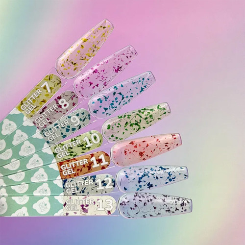 YOUARECUTE Glitzergel 11 mit getrockneten Orangenblüten, 5 ml (469-5117-1452) - Фото №4