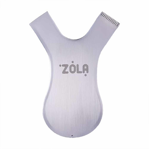 ZOLA Silbermetall-Applikatorkamm - Фото №1