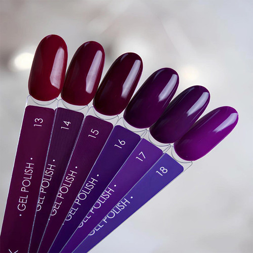 Gellack DARK Neue Kollektion 017 violett 6 ml - Фото №5