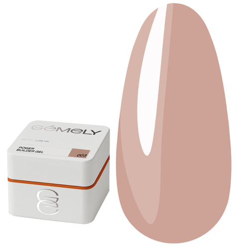 GEMELY Power Builder Gel 03 Aufbaugel  beige, 30 ml - Фото №1