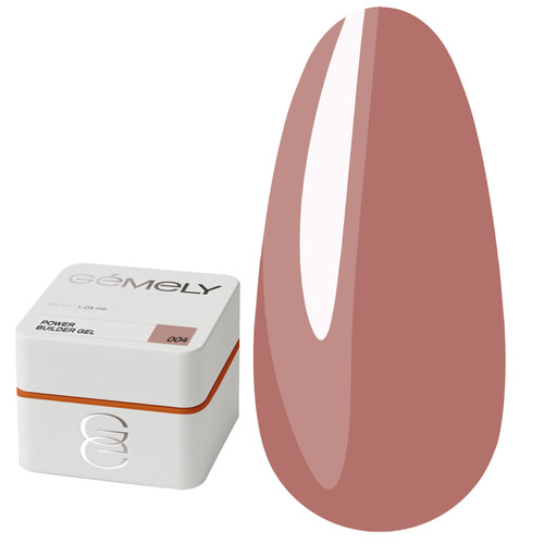 GEMELY Power Builder Gel 04 Aufbaugel dunkelbeige 30 ml - Фото №1