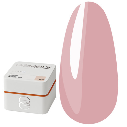 GEMELY Power Builder Gel 07 Aufbaugel puderrosa 30 ml - Фото №1