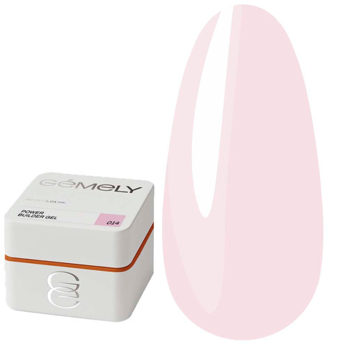 GEMELY Power Builder Gel 14 Aufbaugel milchrosa 30 ml - Фото №1