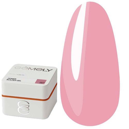 GEMELY Power Builder Gel 17 Aufbaugel gedämpftes Rosa 30 ml - Фото №1