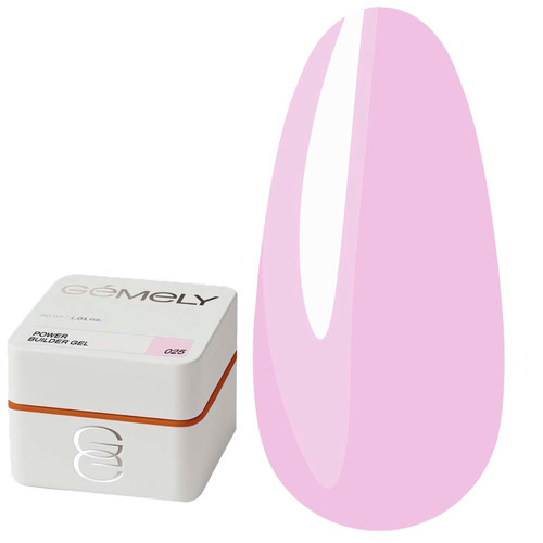 GEMELY Power Builder Gel 25 Aufbaugel lilarosa 30 ml - Фото №1