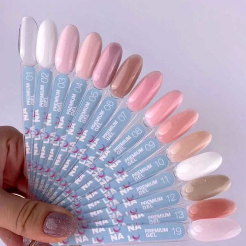 Gel for nail extension LUNA Premium 01 transparent 50 ml (323-2582-1280) - Фото №2