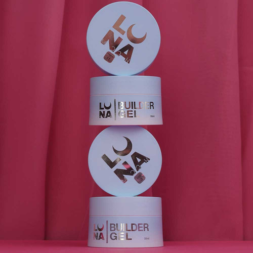 Gel for nail extension LUNA Premium 01 transparent 50 ml (323-2582-1280) - Фото №3